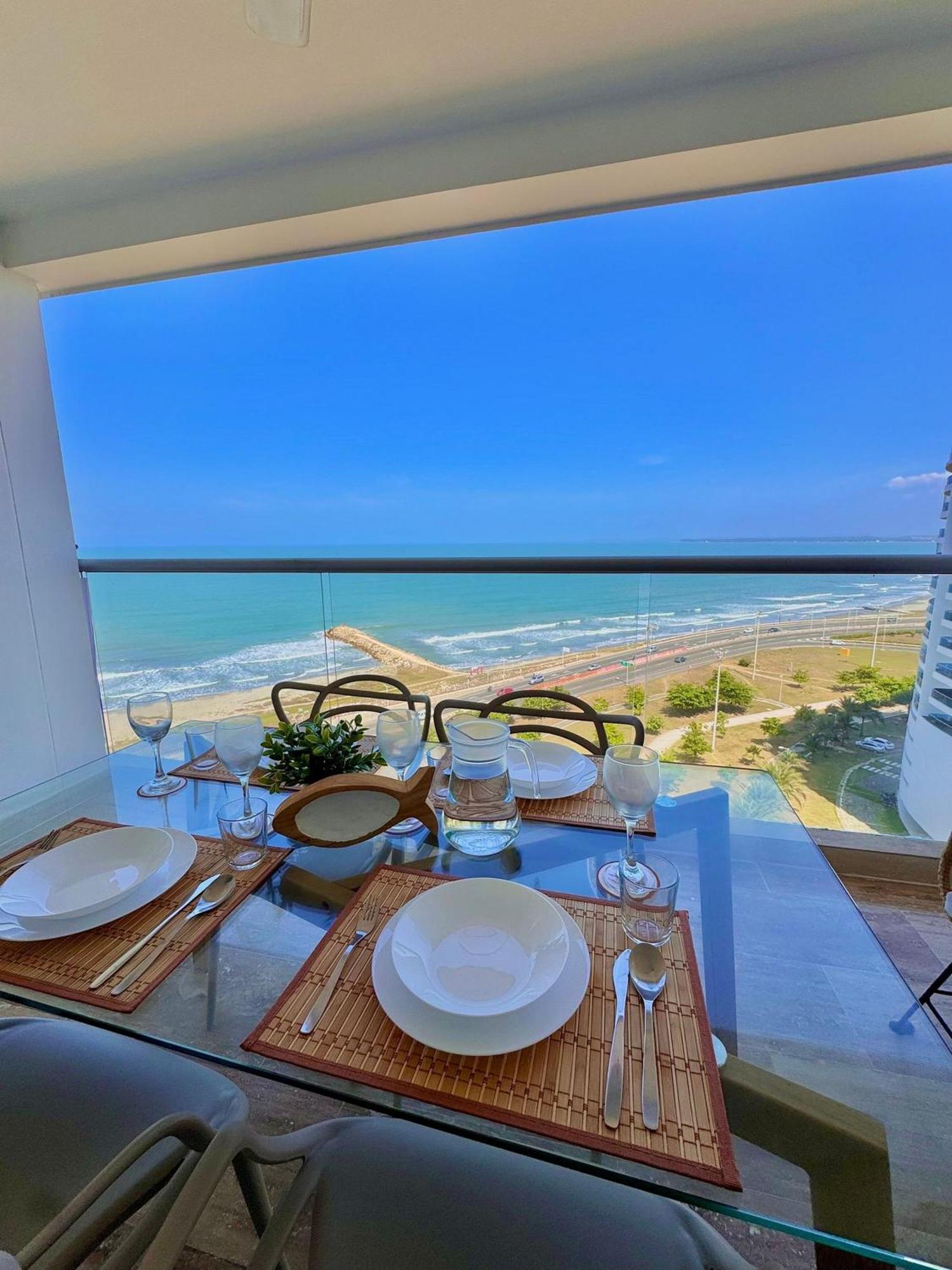 Cb1223 | Con 2 Camas, Vista Al Mar Y Piscina Apartamento