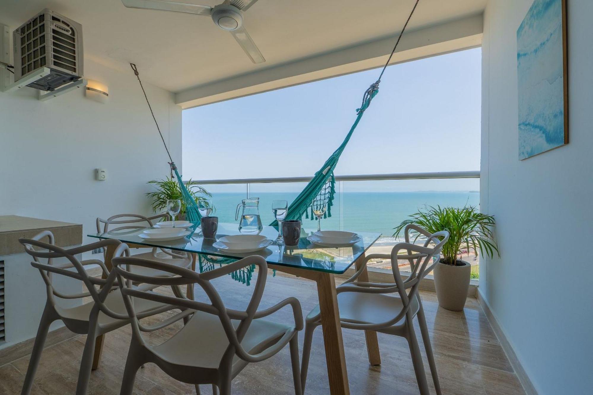 Cb1223 | Con 2 Camas, Vista Al Mar Y Piscina Apartamento *