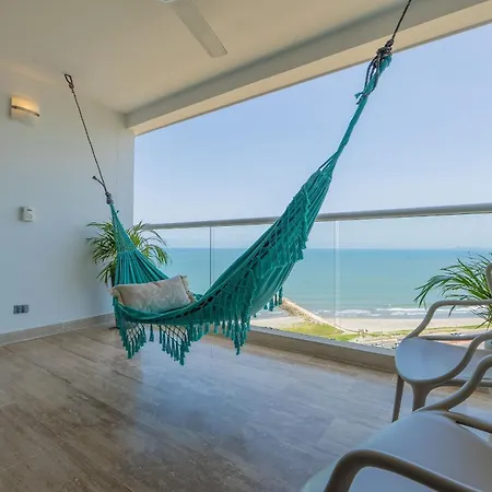 Suite vista al mar con hamaca y 2 camas queen p 12