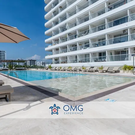 Suite vista al mar con hamaca y 2 camas queen p 12 Cartagena