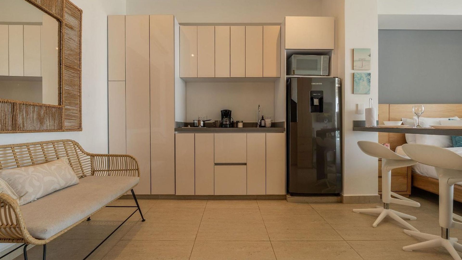 Apartamento Vista Al Mar Con Hamaca Y 2 Camas Queen P 12 *
