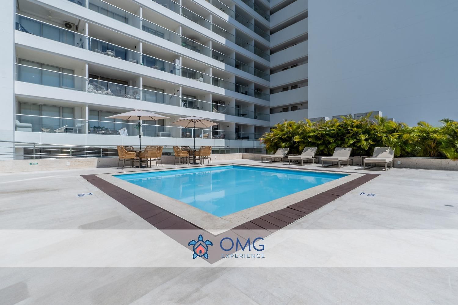 Vista Al Mar Con Hamaca Y 2 Camas Queen P 12 Apartamento