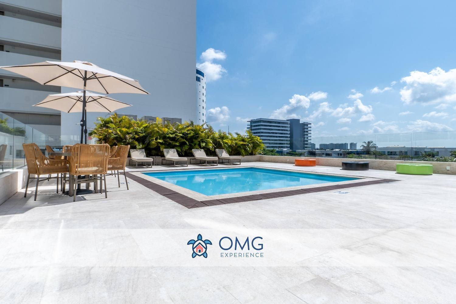 Vista Al Mar Con Hamaca Y 2 Camas Queen P 12 Apartamento *
