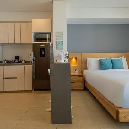 Suite vista al mar con hamaca y 2 camas queen p 12 Apartamento *