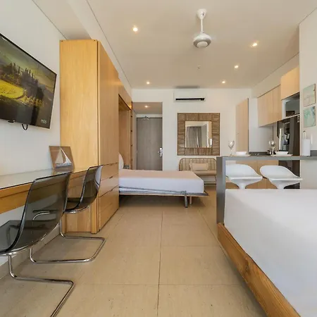 Suite vista al mar con hamaca y 2 camas queen p 12 Cartagena